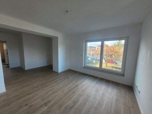 Wohnzimmer OG und Küchenanschlüsse