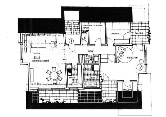 Grundrissplan