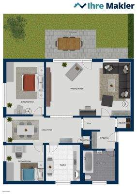 Grundriss Erdgeschoss