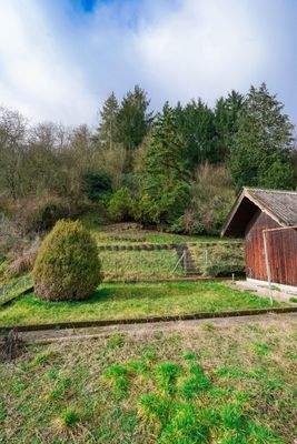 Ansicht Garten / Gartenhaus