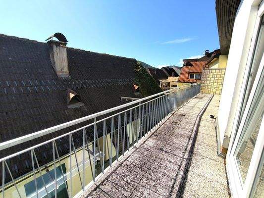 Sonniger Süd-Balkon