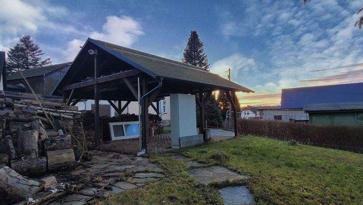 Carport mit Vorbereitung Photovoltaik