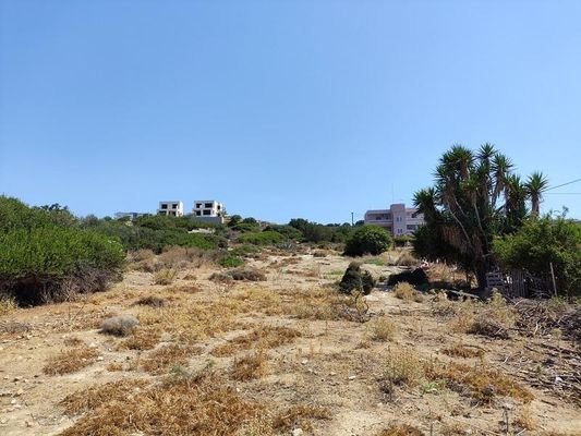 Kreta, Rethymno: Investitionsgrundstück mit Meerblick nahe Stadtzentrum zu verkaufen