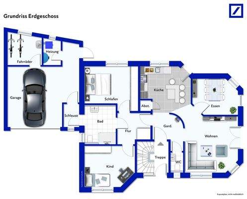 Grundriss Erdgeschoss