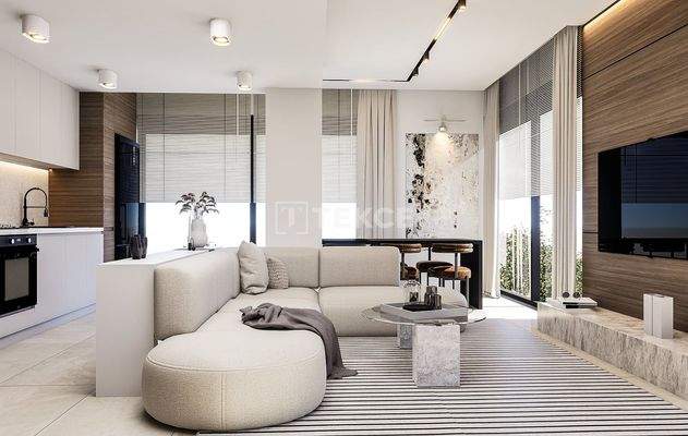 Stylish Flats Near Mall, Sea, and Social Amenities in Fener