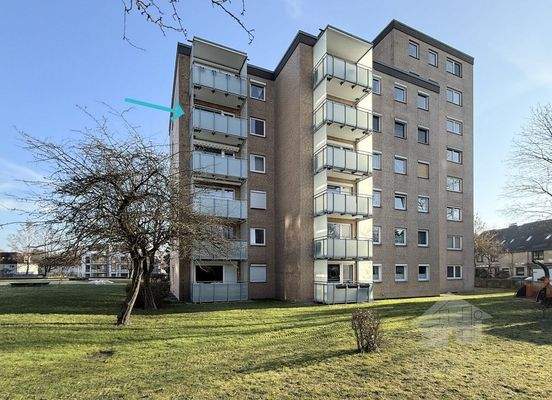 Hausansicht Balkonseite 