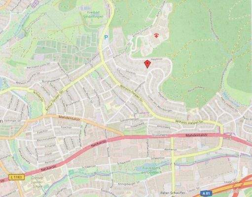 Lage des Grundstücks