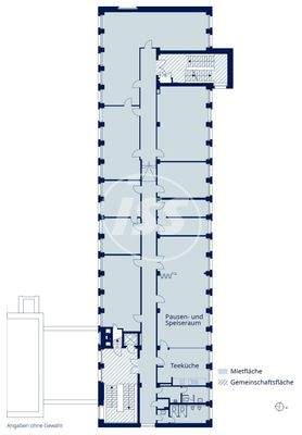 Grundriss 4. Obergeschoss