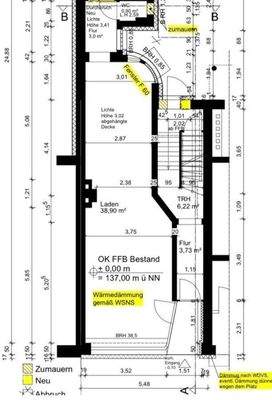 Fläche vorderer Bereich