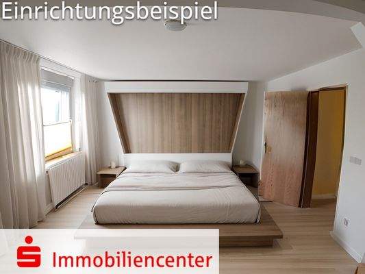 Schlafzimmer -Einrichtungsbeispiel - 