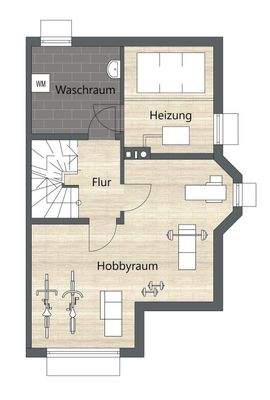 Grundriss Kellergeschoss