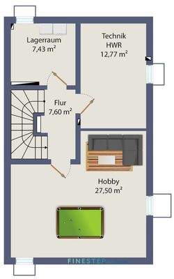 UNTERGESCHOSS Variante 1