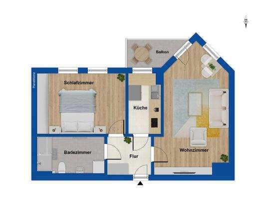 Grundriss - 2. Obergeschoss