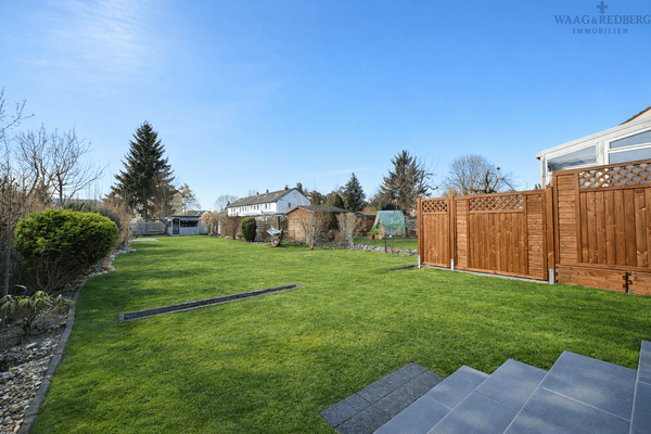 Traumhafter garten hier haben Sie genug platz 