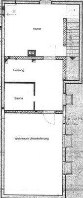 Grundriss Kellergeschoss