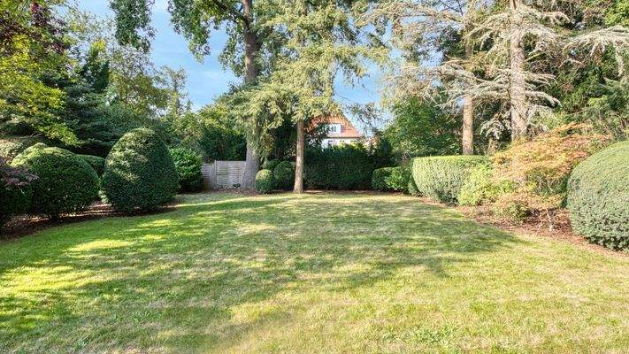 Uneinsehbares Grundstück