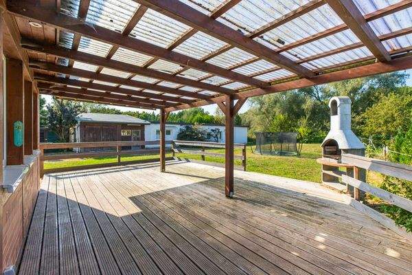 Überdachte Terrasse