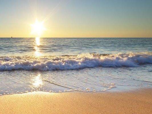 Sonnenuntergang am Meer