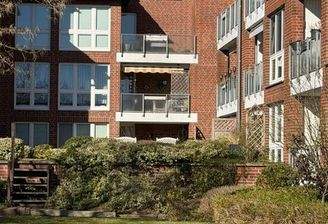 Rückansicht Wohnanlage