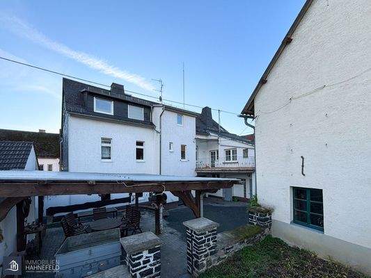 Nebengebäude, Rückseitige Objektansicht