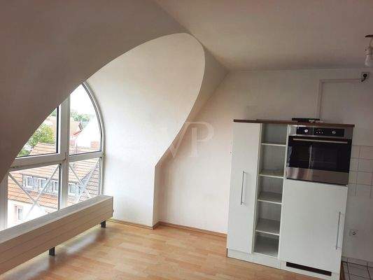 Blick in die offene Küche