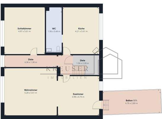 Grundriss Obergeschoss