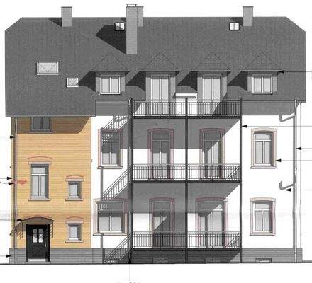 Ansicht Rückseite nord-ost