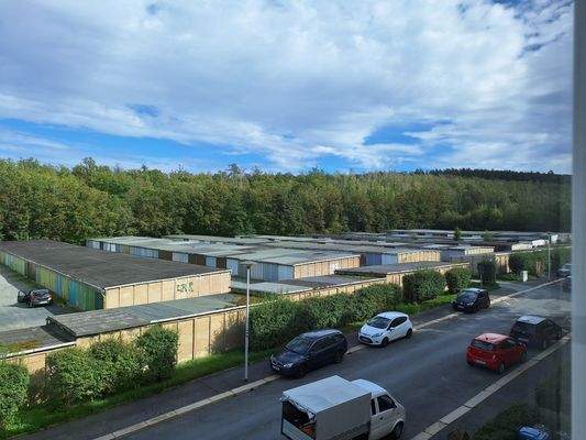 Blick Richtung Straße