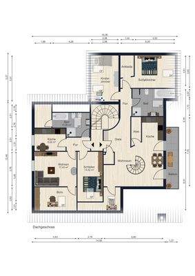 Grundriss Obergeschoss