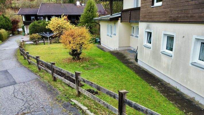 Garten mit sep. Zufahrtsmöglichkeit (50% Miteigentum!)