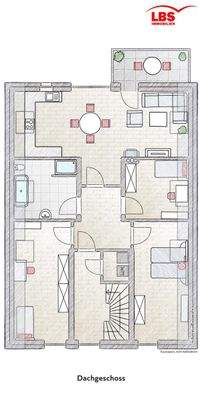 Grundriss Dachgeschoss 