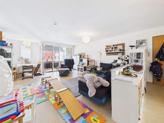 Viel Tageslicht im Wohnzimmer