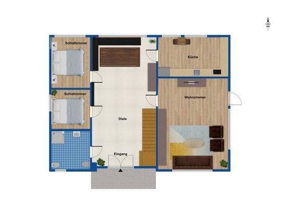 Grundriss Erdgeschoss