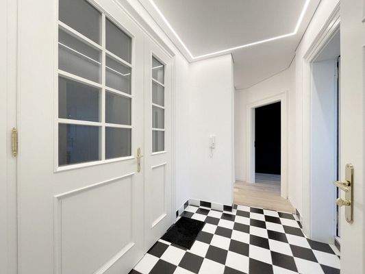 Wohnungseingang mit Diele