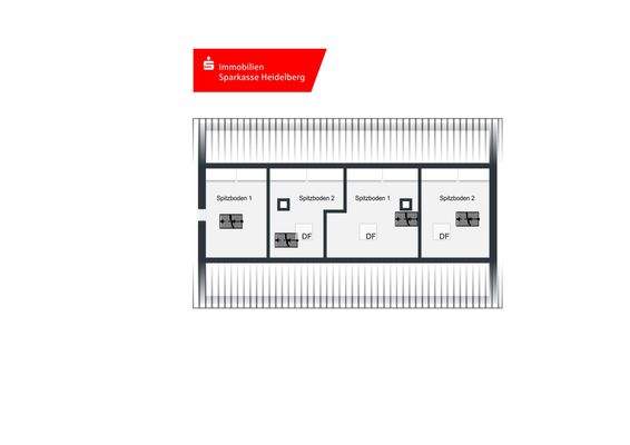 Grundriss - Spitzboden