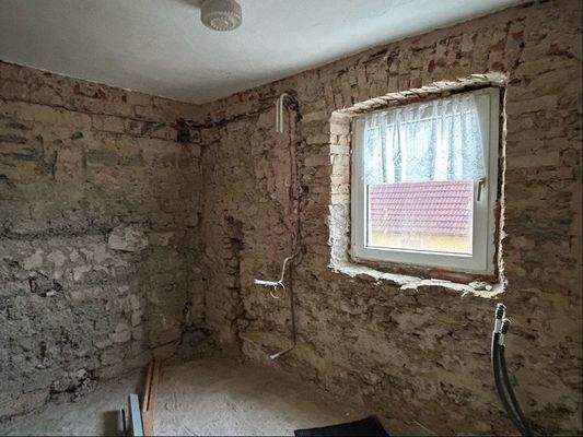 OG-Wohnung: geplantes Badezimmer