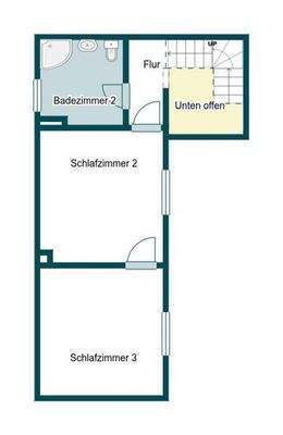 Grundriss Skizze 1. OG