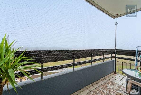 Balkon Süd-Ausrichtung