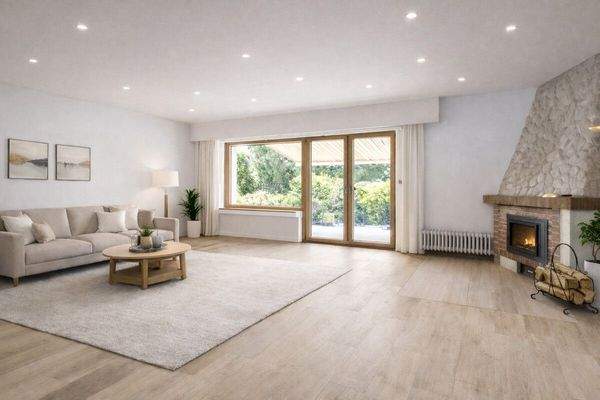 Wohn- und Esszimmer -  KI Beispiel