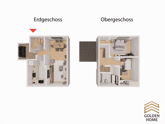 Erdgeschoss + Obergeschoss