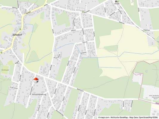 Geolyzer Kartenausschnitt