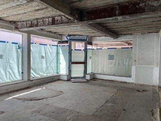 Nach Entkernung - vor Sanierungsbeginn