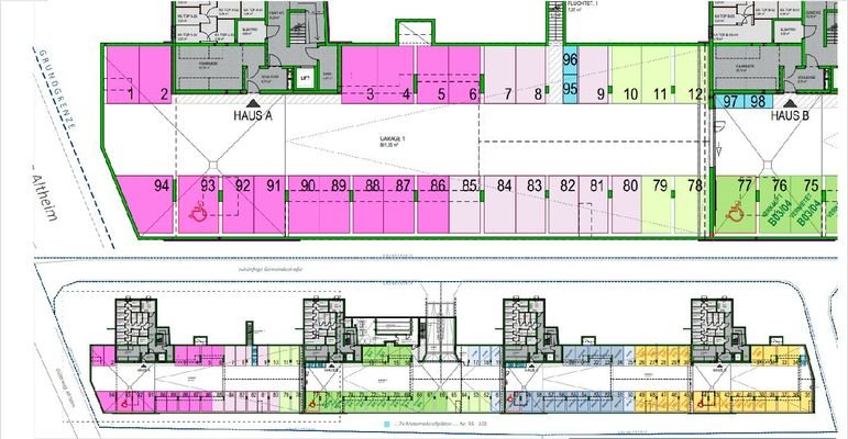 Plan Tiefgarage