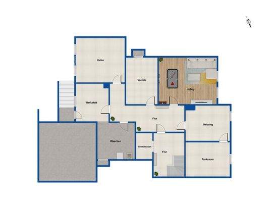 Grundriss Kellergeschoss