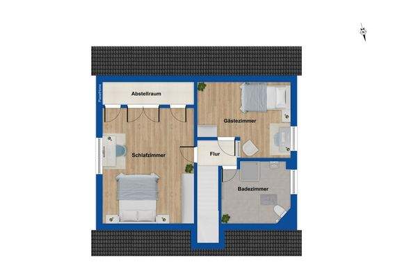 Grundriss Obergeschoss