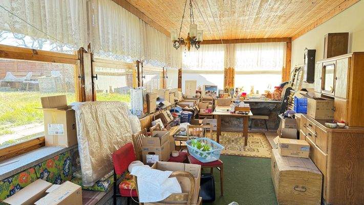 Wintergarten zum Grundstück ca. 32m²