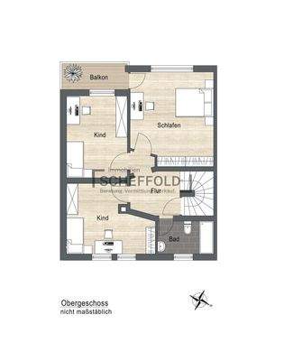 Grundriss Obergeschoss