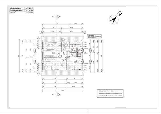 Grundriss Dachgeschoss
