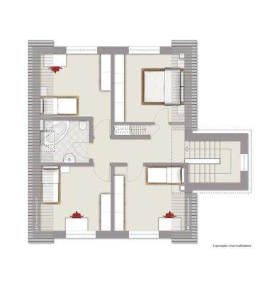 Grundriss  Obergeschoss