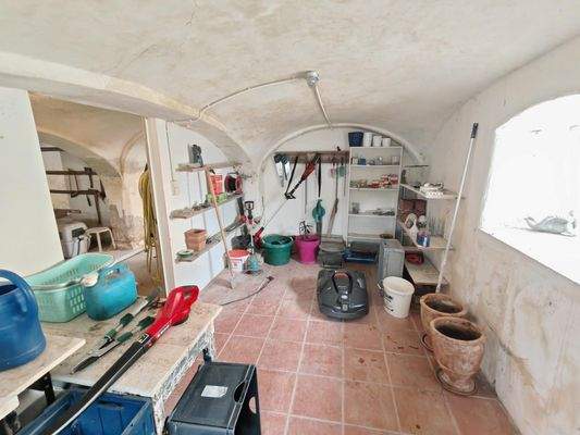 Stallgebäude Abstellraum